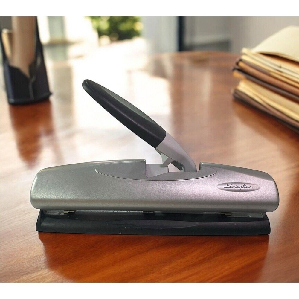 Swingline ACCO Light Touch High 20 Sheet Capacity 2 or 3 Hole Paper Punch #74030